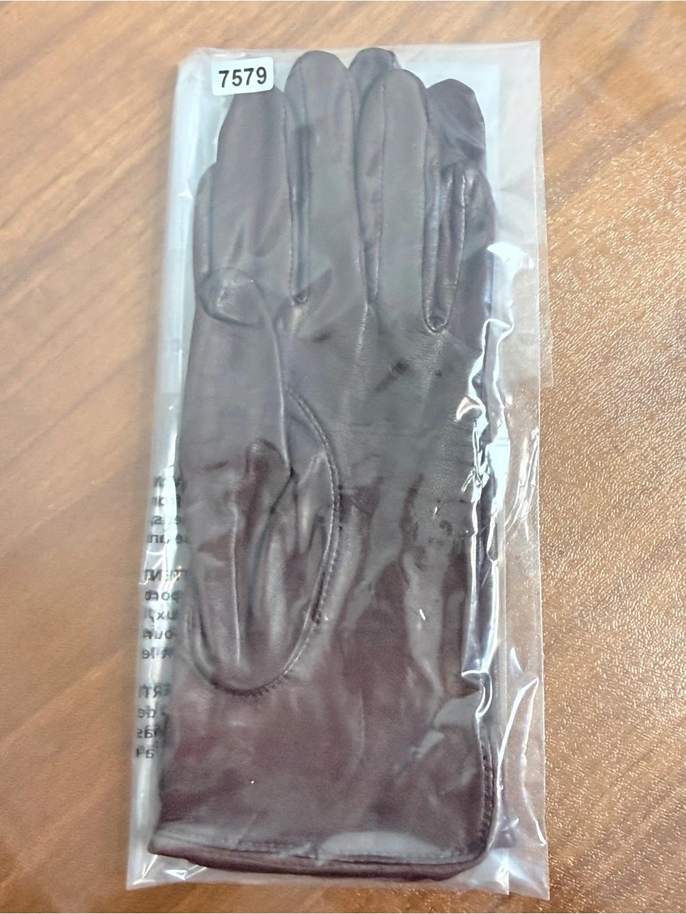 Preston & York Women's Brown Leather Gloves 7.5